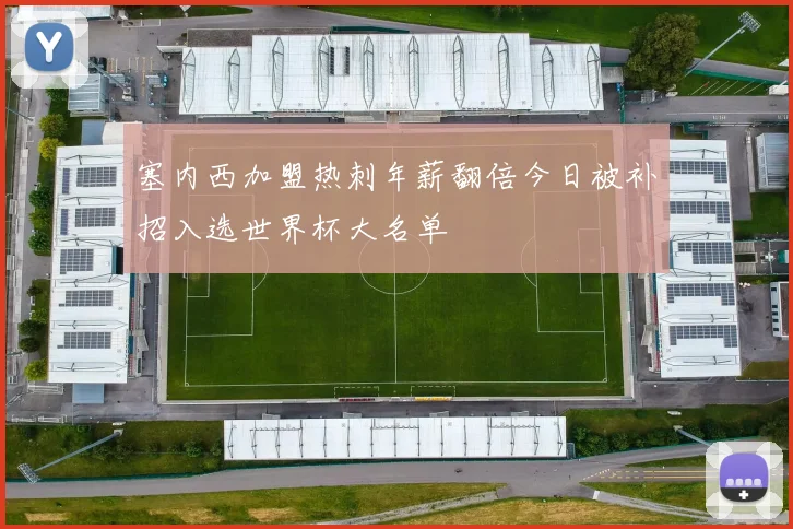 塞内西加盟热刺年薪翻倍今日被补招入选世界杯大名单